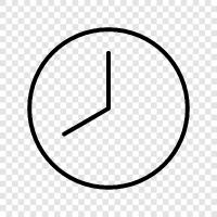 time, watch, timepiece, analogue icon svg