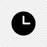 time, alarm, digital, analog icon svg