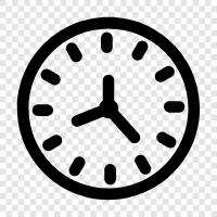 time, alarm, time zone, clock face icon svg