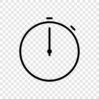 time, timer, clock, Stopwatch icon svg