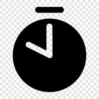 time, watch, alarm, stopwatch icon svg