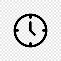 time, clock, minutes, seconds icon svg