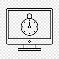 time, timer, stopwatch app, timer app icon svg