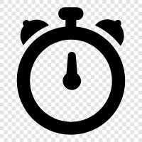 Timer, Zeit, Countdown, Uhr symbol