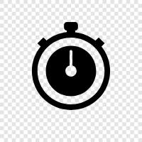 timer, time, watch, clock icon svg