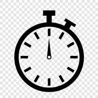 timer, time, clock, Stopwatch icon svg