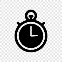 timer, time, clock, time tracking icon svg