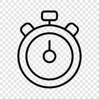 timer, time, countdown, stopwatch app icon svg