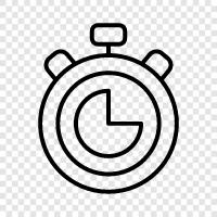 timer, time, timekeeping, timing icon svg