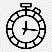 timer, time, stopwatch, clock icon svg