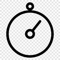 timer, clock, time, timing icon svg