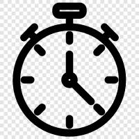 timer, time, clock, timing icon svg