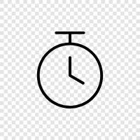 Timer, Countdown, Alarm, Stopwatch icon svg