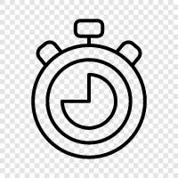 timing, timer, time, clock icon svg