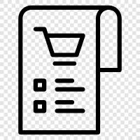 todo, checklist, tobuy, shopping list icon svg