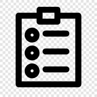 to do list, todo list, checklist, task list icon svg