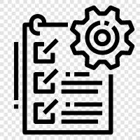 todo list, task list, todo list software, productivity icon svg