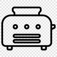 toaster oven, toaster ovens, toaster ovens with bro, Toaster icon svg