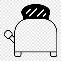 Toaster oven, Bread, Bagel, Toast icon svg