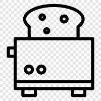 toasters, ovens, cooking, breakfast icon svg