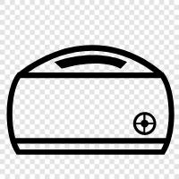 toasters, toasting, bread, toast icon svg