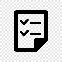 todos, checklist, reminder, productivity icon svg