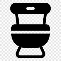 Toilettenpapier, öffentliche Toilette, WCBürste, WCReiniger symbol
