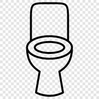 toilet paper, public toilet, bathroom, lavatory icon svg