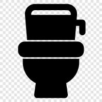 Toilet Paper, Toilet Seat, Toilet Bowl, Toilet icon svg