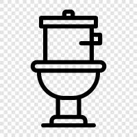 Toilet paper, Toilet cleaner, Toilet seat, Toilet bowl icon svg