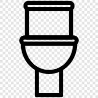 toilet paper, public toilet, potty, bathroom icon svg