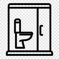 toilet paper, public toilet, bathroom, bidet icon svg