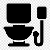 toilet paper, public toilet, septic tank, portable toilet icon svg