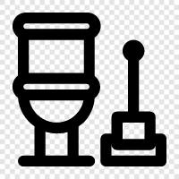 Toilet paper, Toilet cleaner, Toilet seat, Toilet training icon svg