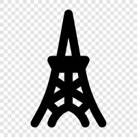 Tokyo, Japan, tower, observation deck icon svg