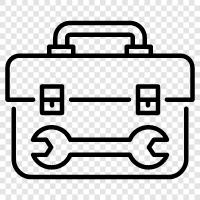 Tool Box, Tool Bag for Men, Tool Bag for Women, Tool Bag icon svg