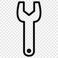 tool, socket, pliers, wrench set icon svg