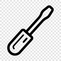 tool, repair, hardware, screws icon svg