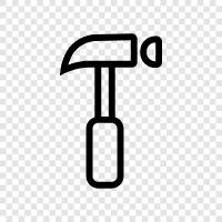 tool, construction, demolition, smashing icon svg