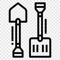 tool, garden, gardening, digging icon svg