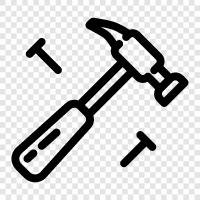 tool, metal, construction, demolition icon svg