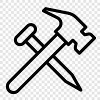 tool, construction, demolition, smithing icon svg