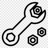 tool, toolkit, repair, car icon svg