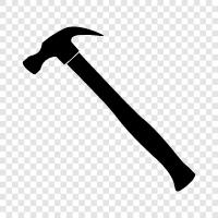 tool, construction, black, handle icon svg