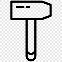 tool, construction, hardware, forging icon svg