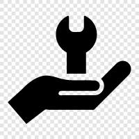 tool, hardware, fix, tighten icon svg