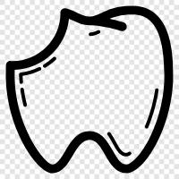 tooth decay, dental disease, bad breath, gingivitis icon svg