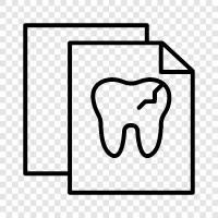 tooth fracture, toothache, pain, dental icon svg