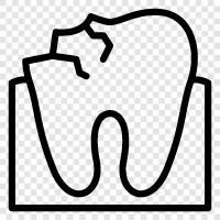 toothache, pain, dentist, tooth repair icon svg