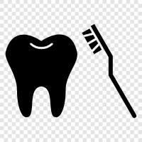 toothbrush, toothpaste, oral hygiene, floss icon svg